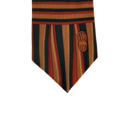 This is one of the personalized ties Monsoon created for the Bata Shoe Museum.