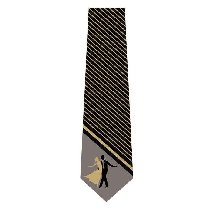 Fred Astaire Tie - Woven Tie - 3.75in
